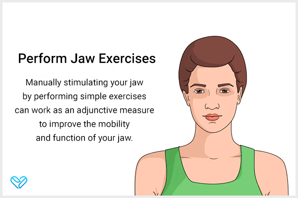 performing jaw exercises can relieve TMJ pain