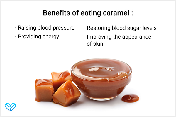 practical takeaways regarding consumption of caramel