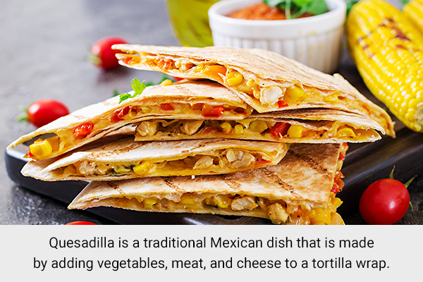 practical takeaways regarding quesadillas