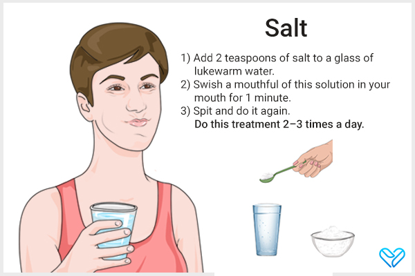 salt can help fight off bacterial infections