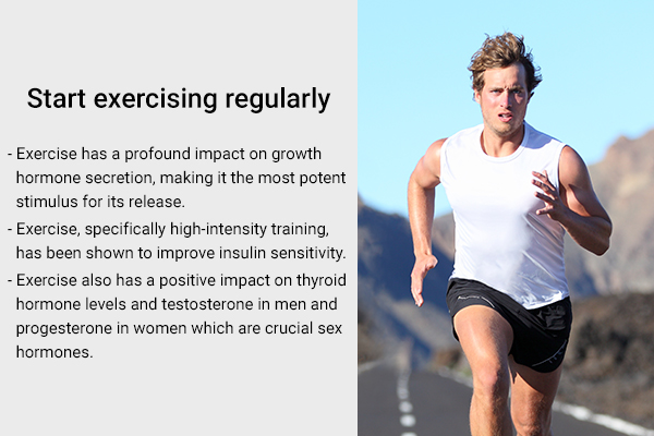 exercising regularly has a positive impact on your hormones