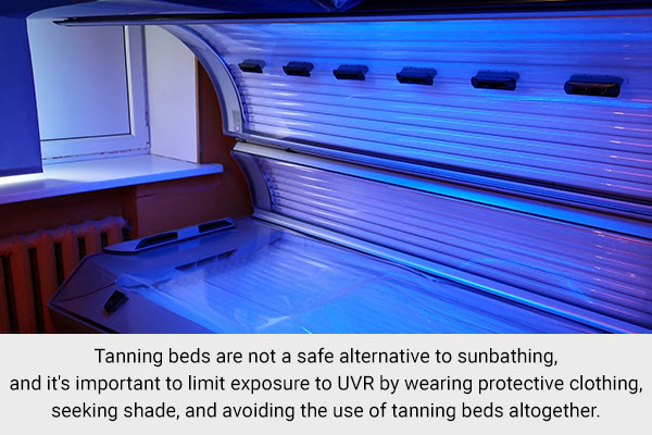 are tanning beds safer alternatives to suntanning?
