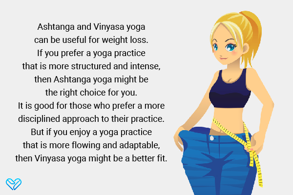 ashtanga versus vinyasa yoga for weight loss