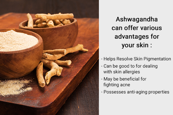 ashwagandha benefits for skin health