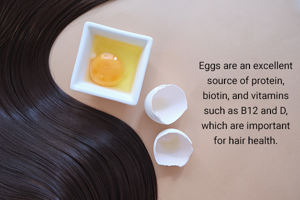 hair care benefits of using eggs