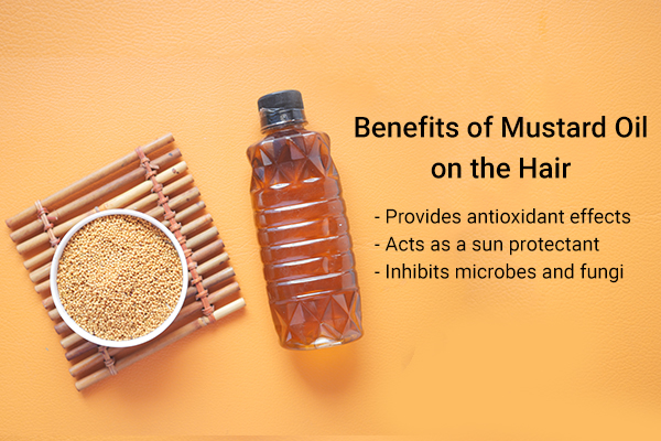 hair care benefits of mustard oil