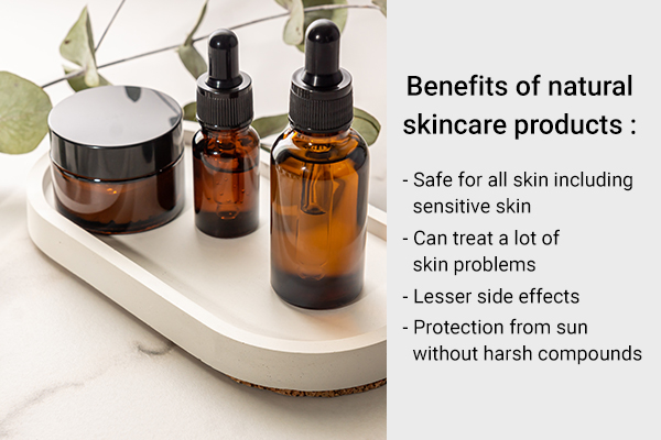 benefits of using natural skin care products