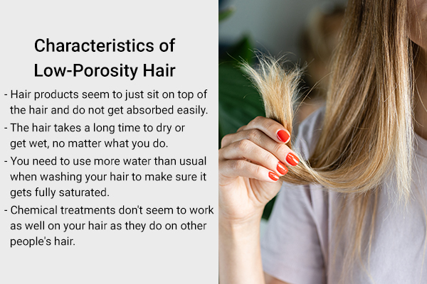 characteristics of low porosity hair