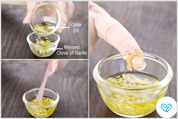 how to use garlic oil to remove egg odor from your hair