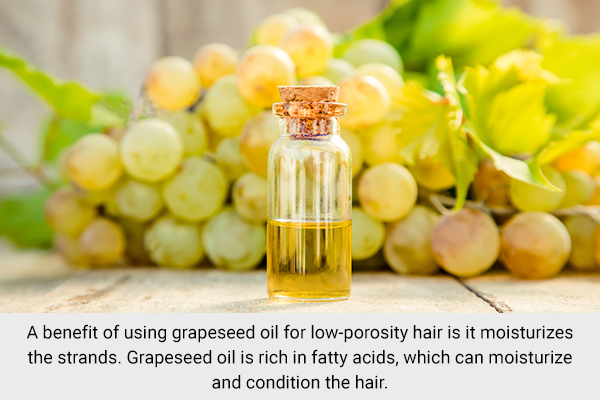 grapeseed oil has brilliant moisturizing activity