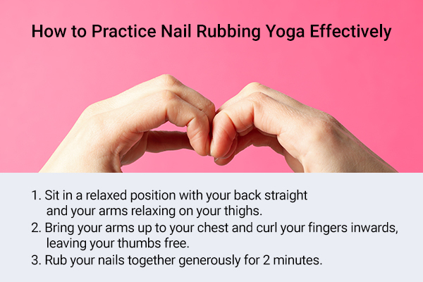 how to rub your nails effectively for encouraging hair growth