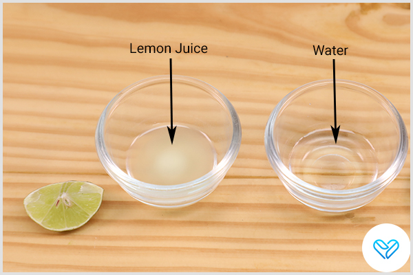 using lemon juice to eliminate egg odor from your hair