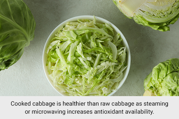 practical takeaways regarding consuming cooked cabbage