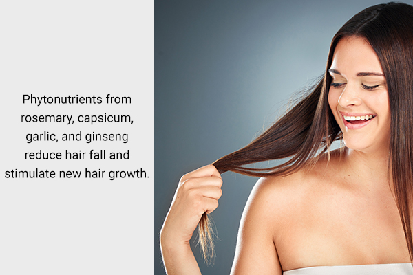 how phytonutrients benefit hair growth?