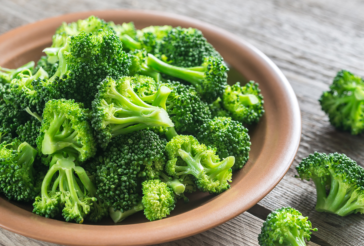 does broccoli have a high potassium content?