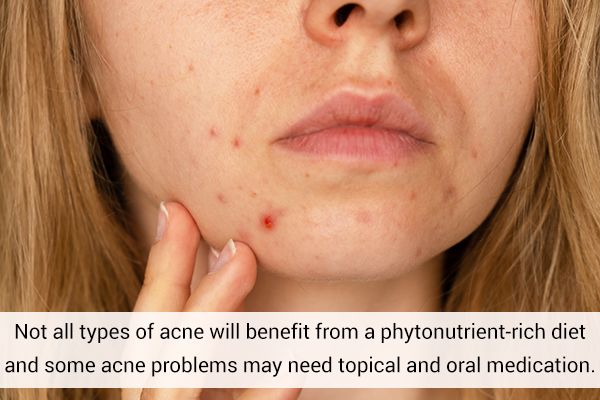 phytonutrients can help clear up acne