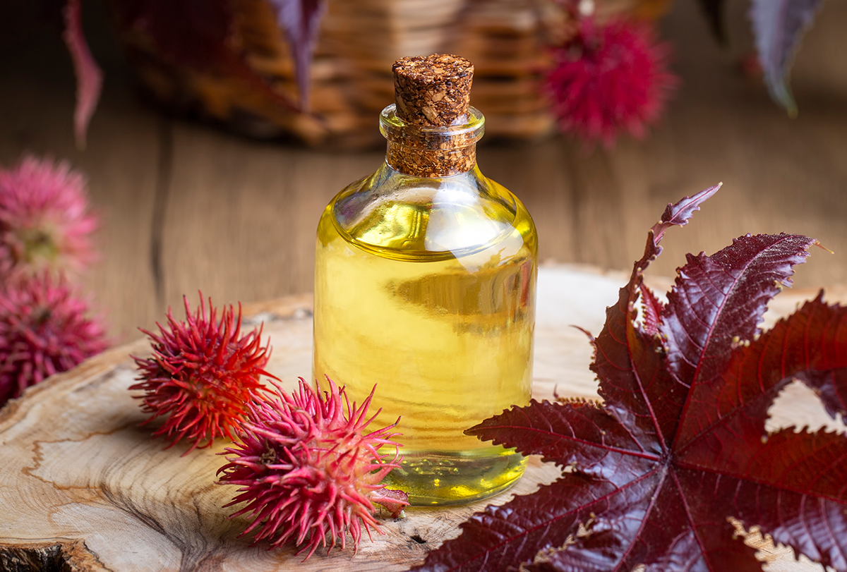 7 ingredient to mix with castor oil