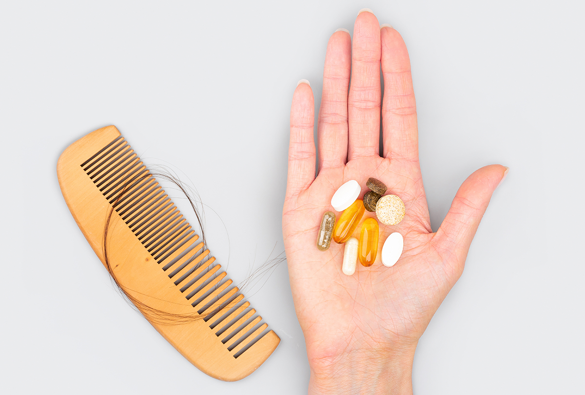 vitamins to help with thyroid associated hair loss