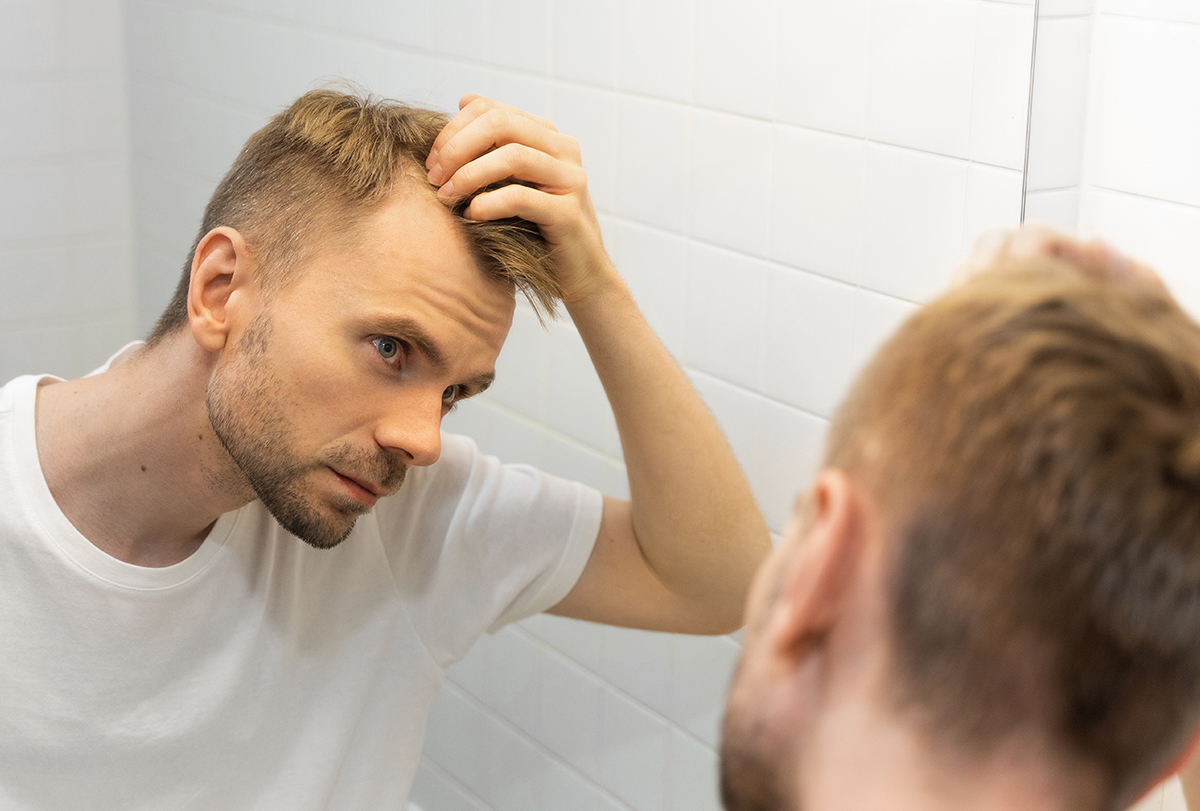 hair damage in men