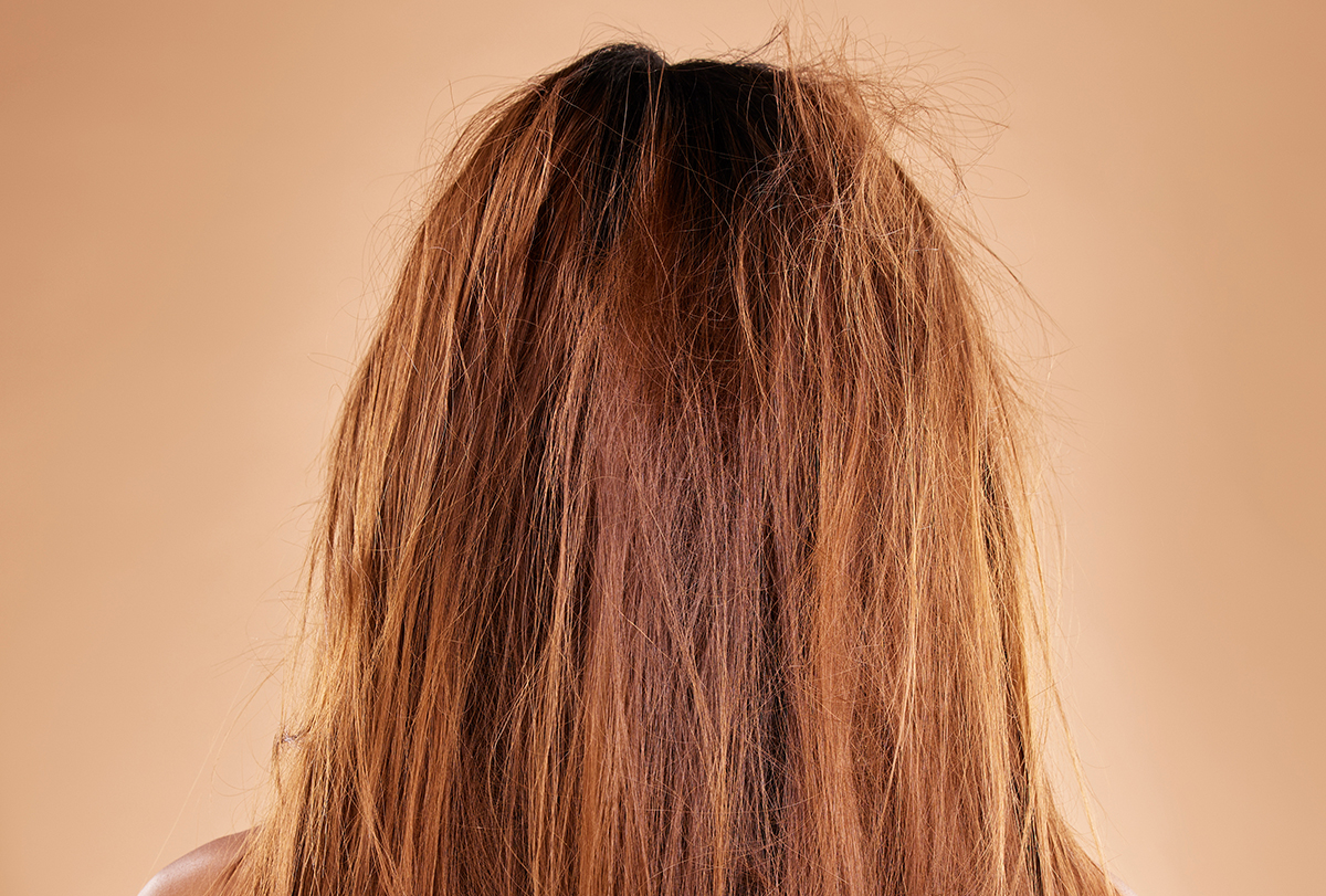 how to fix frizzy hair after blow drying