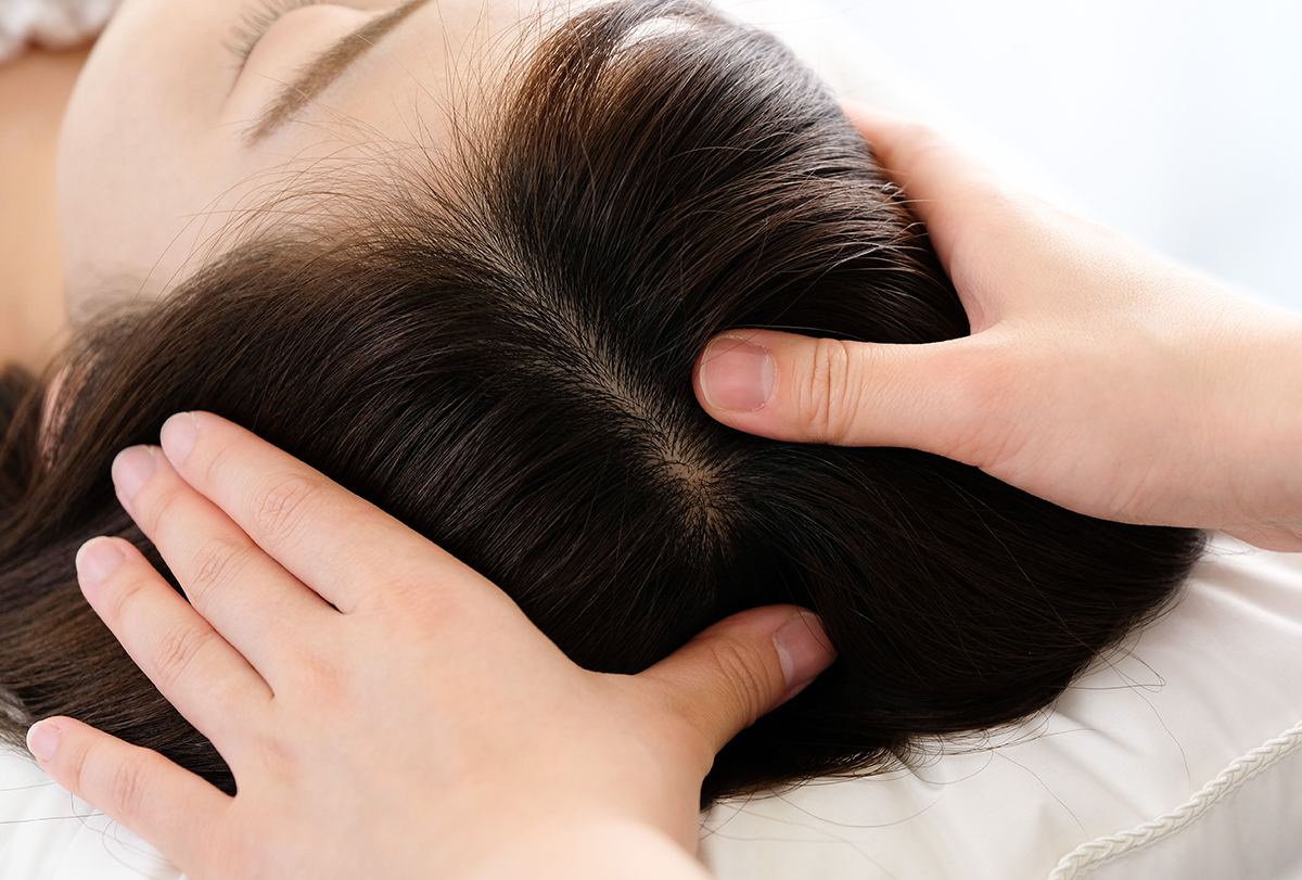 how to spot poor blood circulation in the scalp