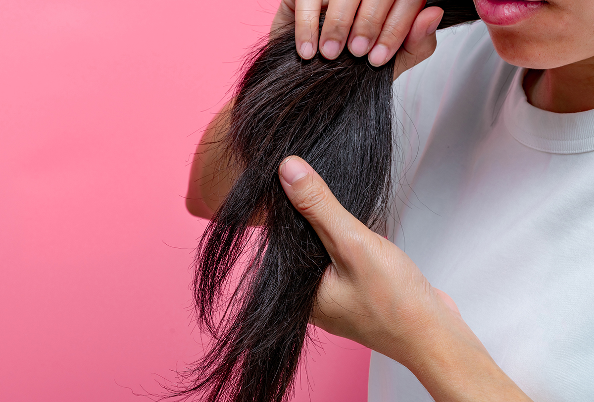 signs of heat damaged hair